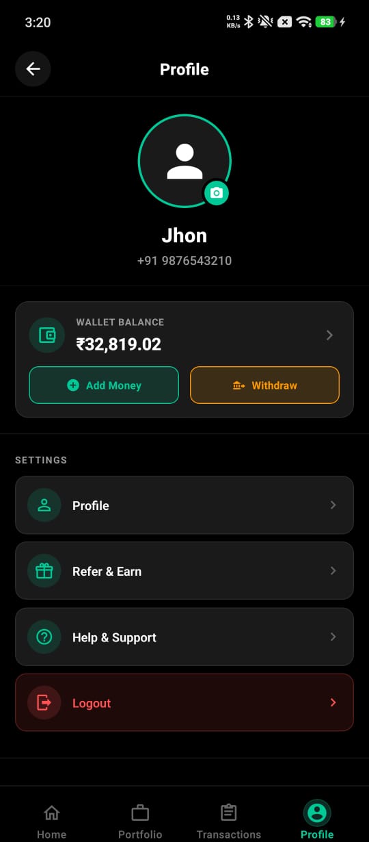Manage Your Account